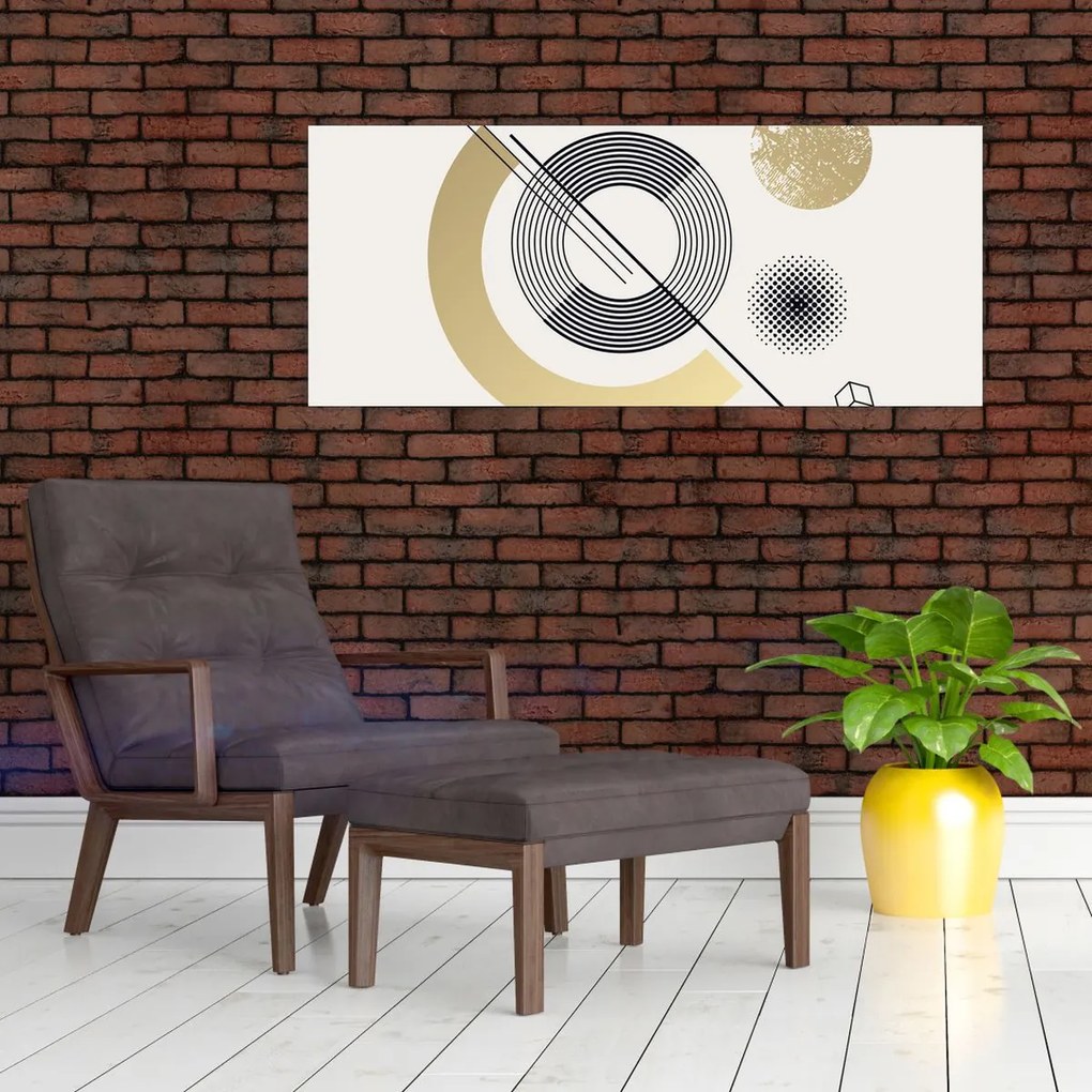 Tablou - Forme geometrice N⁰2 (120x50 cm)