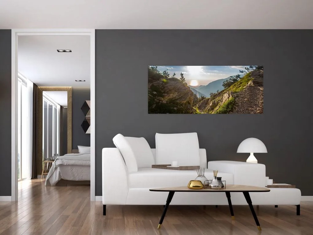 Tablou - Muntele Olimpus (120x50 cm)