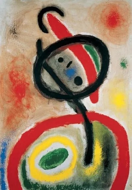 Imprimare de artă Woman III, 1965, Joan Miró