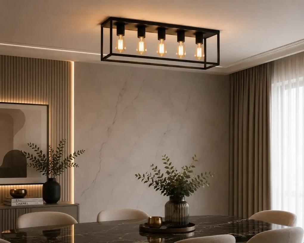 Lustra negru homs ro11309