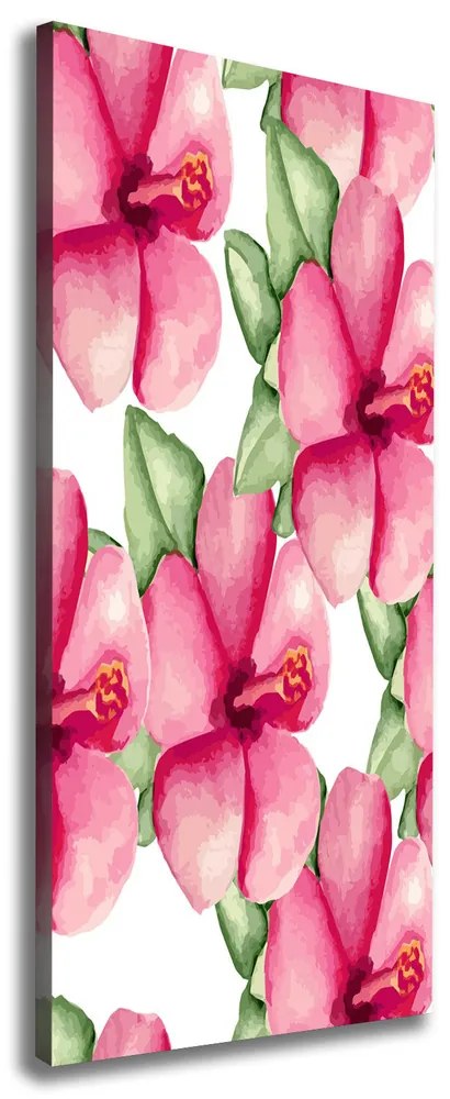 Tablou pe pânză canvas Flori tropicale
