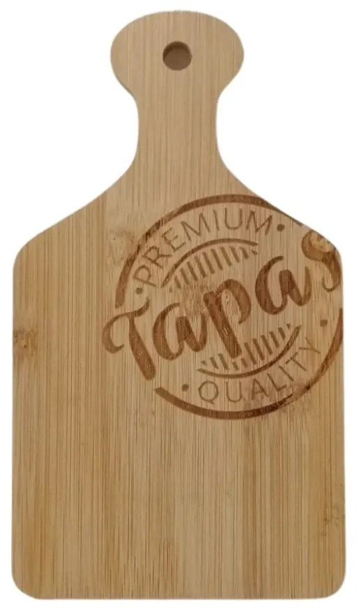 Platou servire din bambus, natur, Cuisine, 20x11 cm