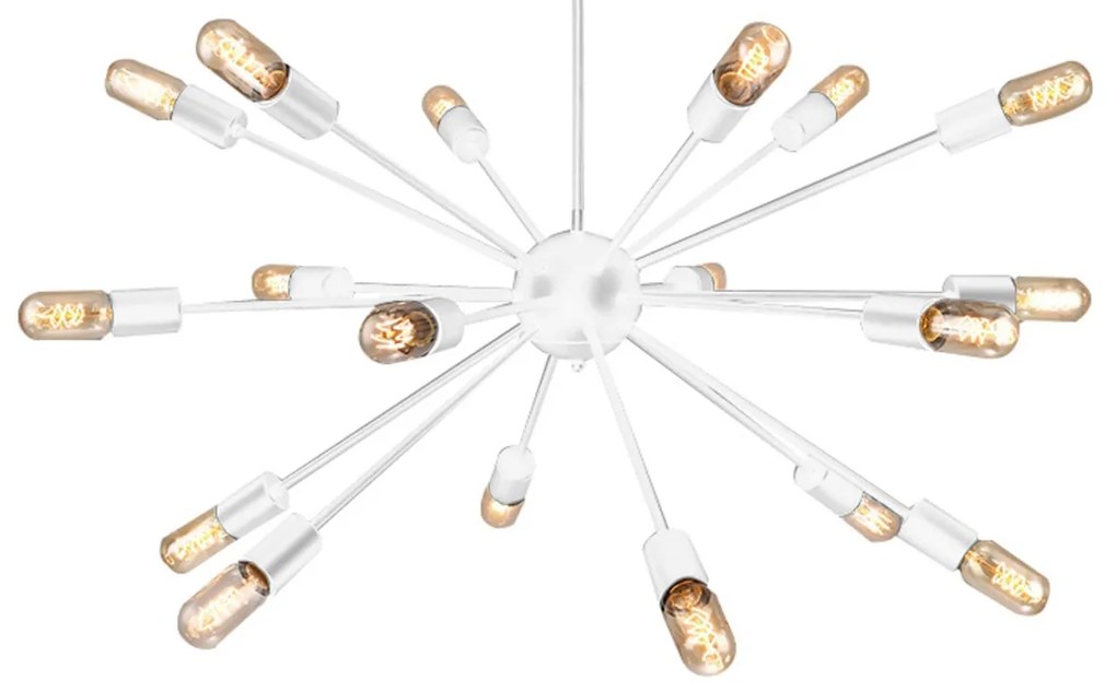 Lustra design RETRO ORBIT White
