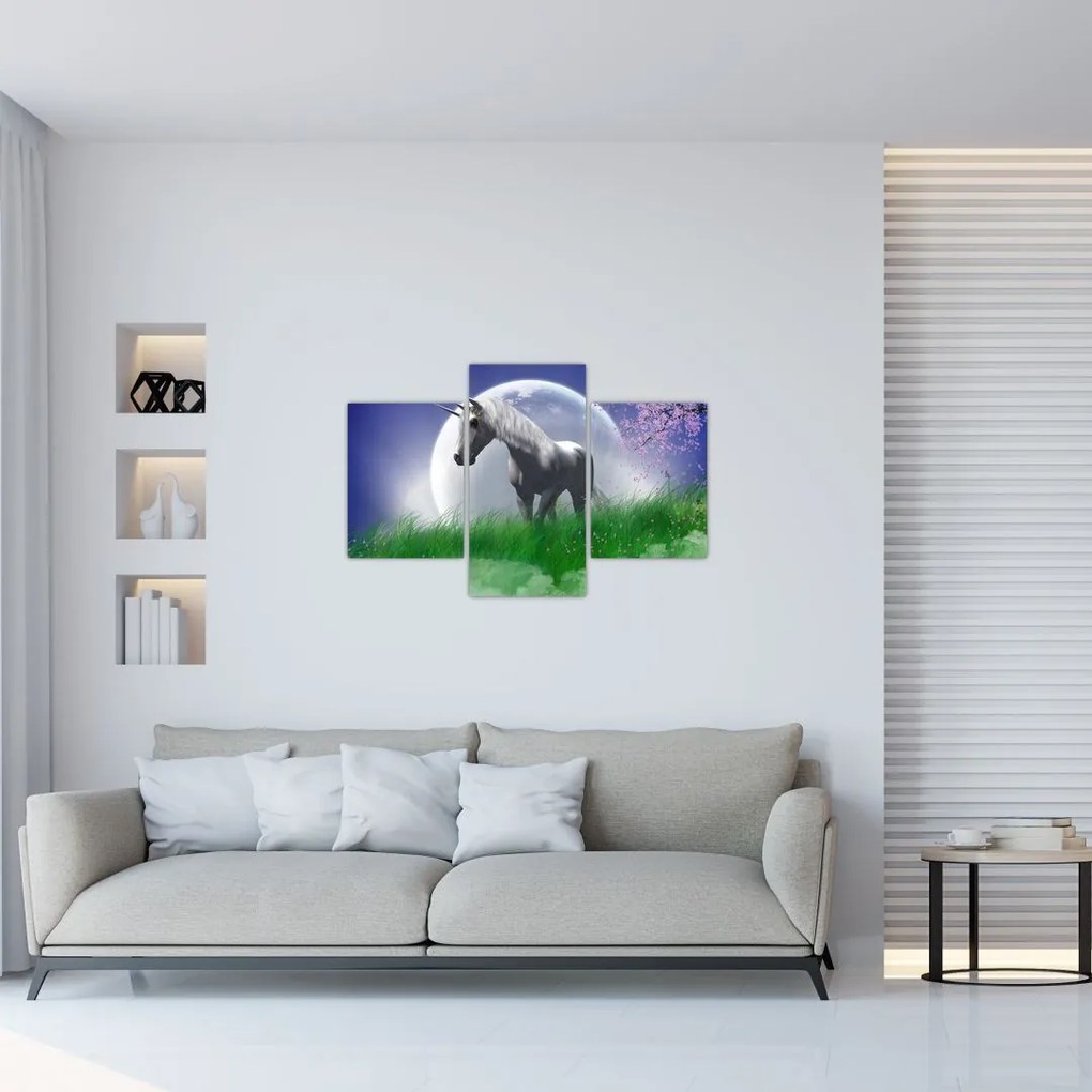 Tablou cu unicorn (90x60 cm)