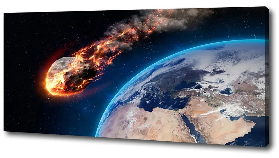 Print pe canvas Un meteorit care se încadrează