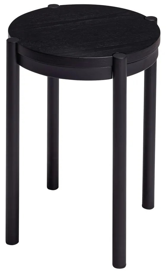 Scaun negru Oto – Hübsch