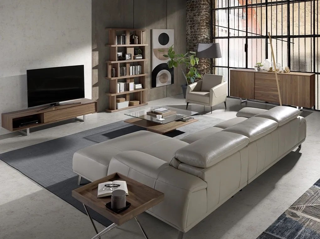 Lampadar, Lampa de podea eleganta design modern Oak wood