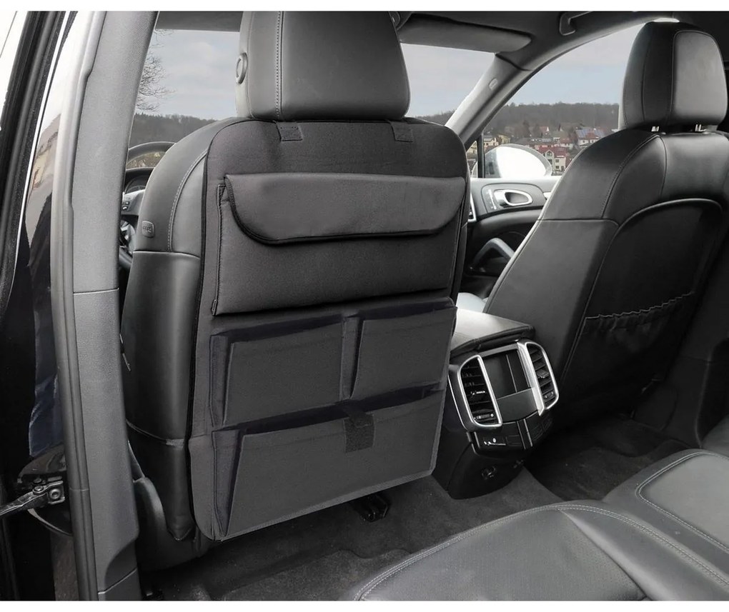 Organizator pentru scaunele din față Compass Premium, negru