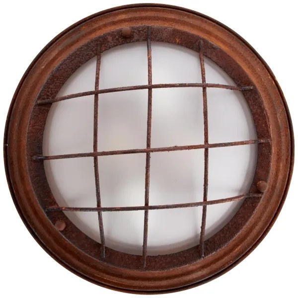 Brilliant - Plafonieră TYPHOON 2xE27/30W/230V roșu-maro