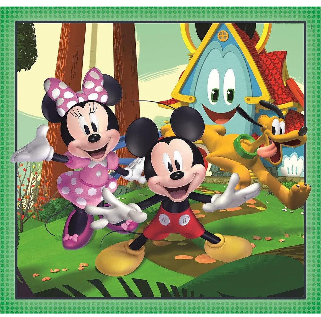 Disney Mickey Clubhouse 3x48 buc puzzle Clementoni