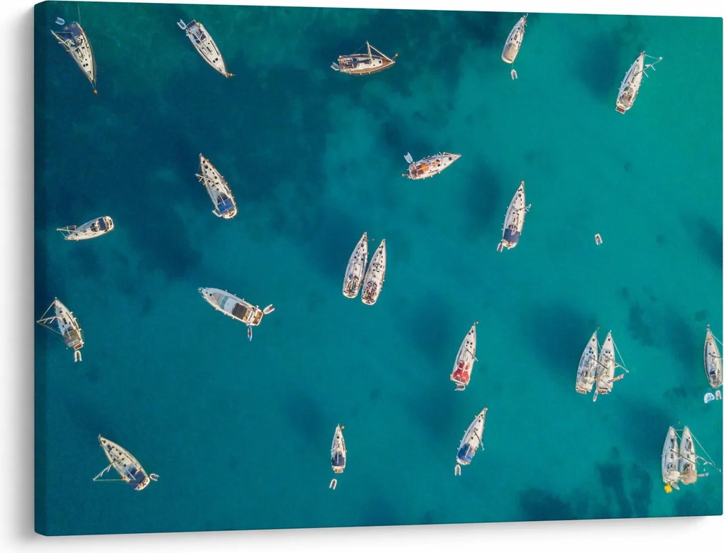 Tablou - Sailboats (70x50 cm)