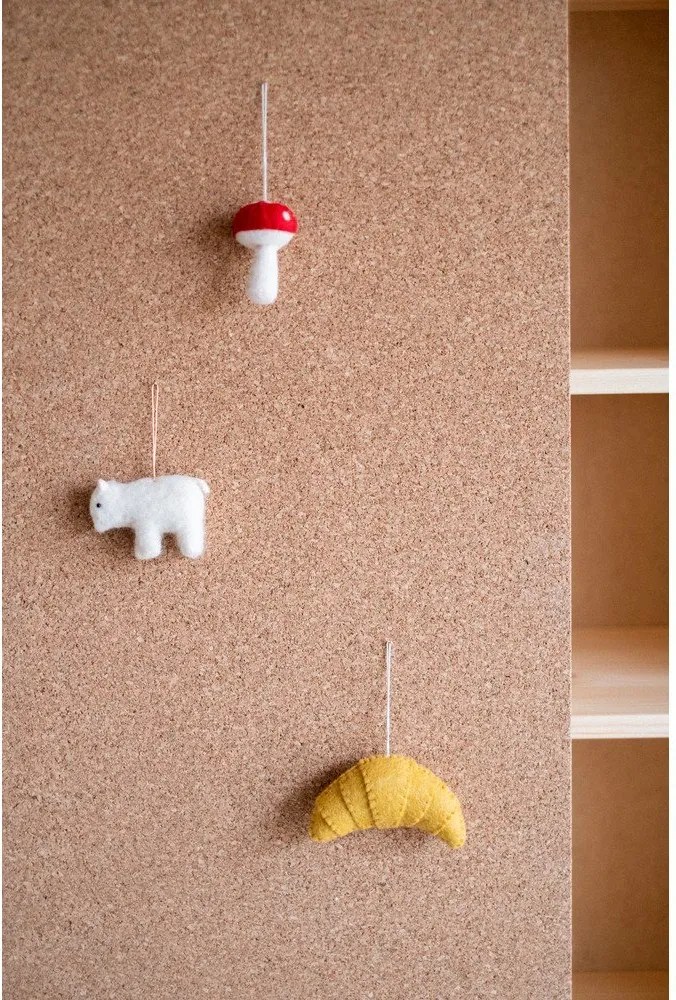 Bibliotecă din lemn de pin cu avizier Karup Design Slide