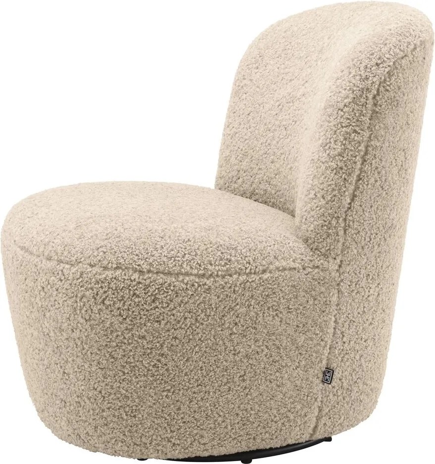 Fotoliu pivotant LUX Doria, canberra sand 115108 HZ