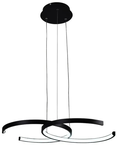 Lustră LED dimabilă pe cablu LED/50W/230V 3000-6500K + telecomandă