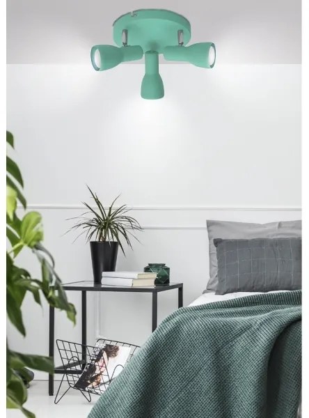 Spot PICARDO 3xE14/40W/230V turcoaz