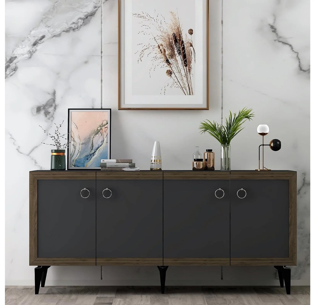 Dulap Sotema 1 (antracit + nuc) . 1093504