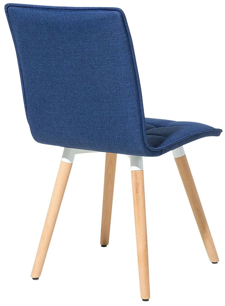Set 2 buc. scaune pentru sufragerie Berken (albastru marin). 1009915