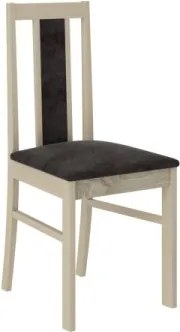 Scaun tapitat, din lemn K75, ADRK Furniture (Culoare: Stejar Lefkas)