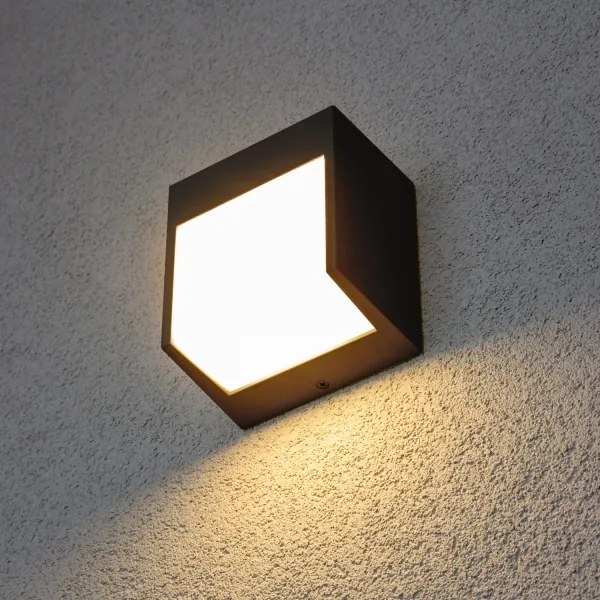 Aplică LED de exterior Brilagi TERNI LED/12W/230V antracit IP44