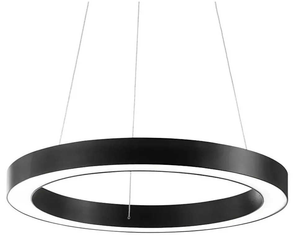 Lustră LED pe cablu Ideal Lux ORACLE LED/35W/230V 3000K d. 70 cm CRI 90 negru