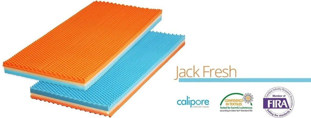 Saltea pentru copii  - Jack Fresh  200x90cm Jack Fresh 200 x 90