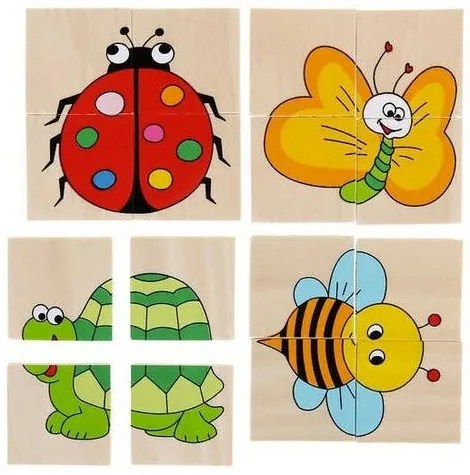 Minipuzzle Animale Woody