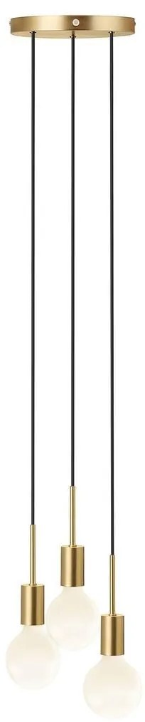 Lustra cu 3 pendule design modern PACO alama 2112063035 NL