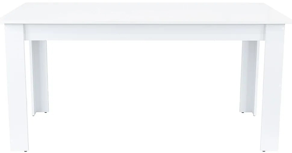 Masă de dining Yorki Standard 160x90 cm albă