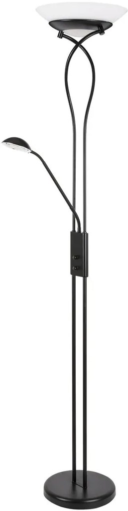 Lampadar / Lampa de podea stil clasic Gamma Trend negru
