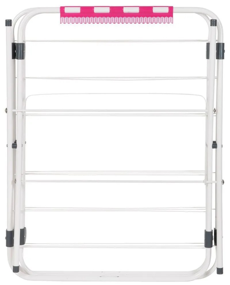 Uscator de rufe 54x62x145cm, alb, Velkea V200