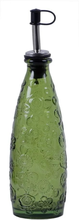Sticlă cu picurător Ego Dekor Flora, verde