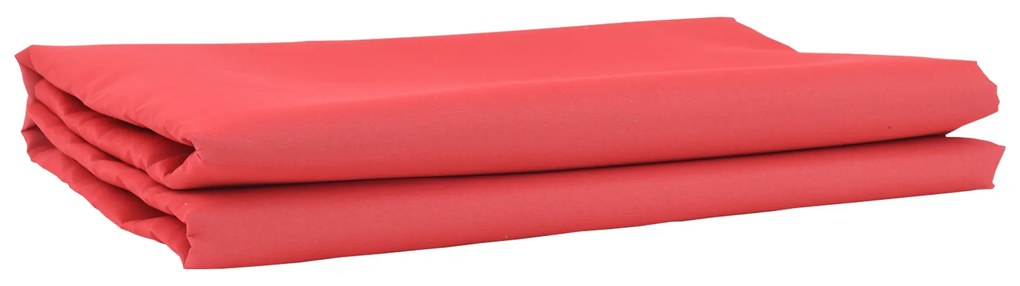 vidaXL Material de înlocuire pentru copertină Roșu 10 x 1.6 m țesătură