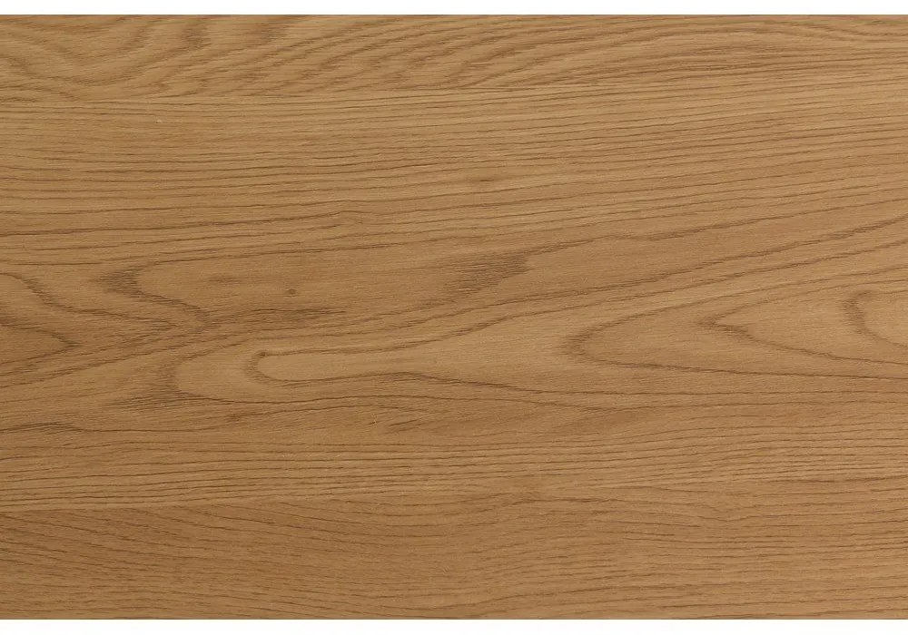 Comodă joasă cu aspect de lemn de stejar 180x70 cm Jaipur – Actona
