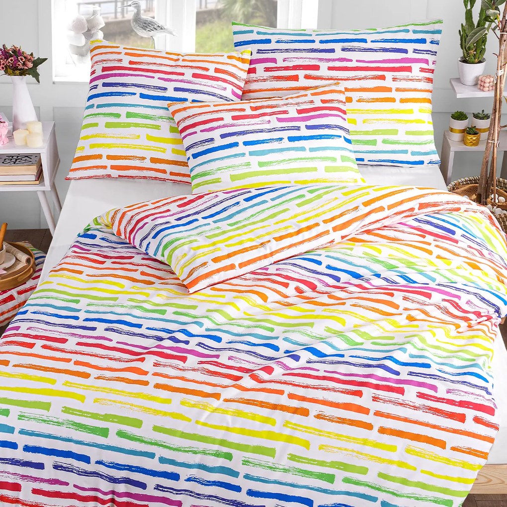 Lenjerie de pat din bumbac 4Home Elena renforcé ,140 x 200 cm, 70 x 90 cm