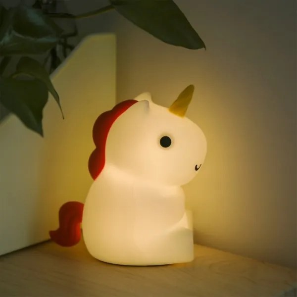 Lampă LED RGB tactilă reîncărcabilă dimabilă pentru copii MegaLight MAGGY EGG LED/5V