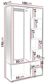 Mobilier hol Freelo  (cashmir). 1122168