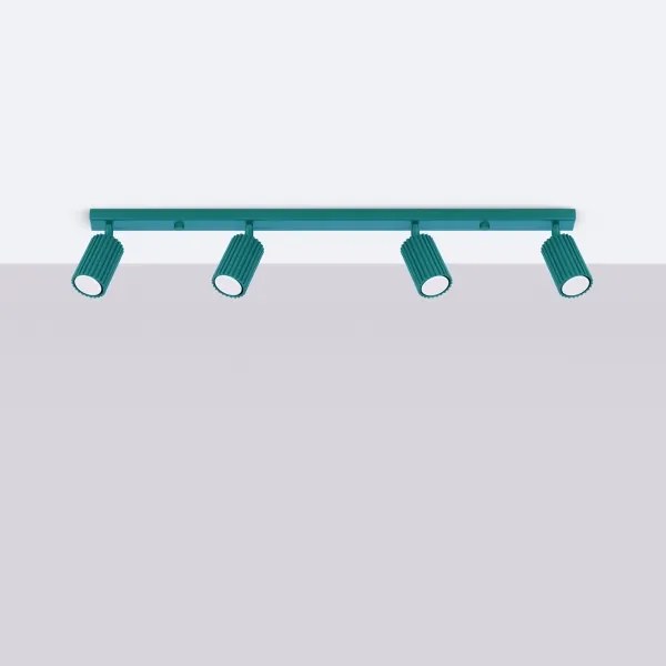 Brilagi - Spot LED CRESTO 4xGU10/10W/230V turcoaz