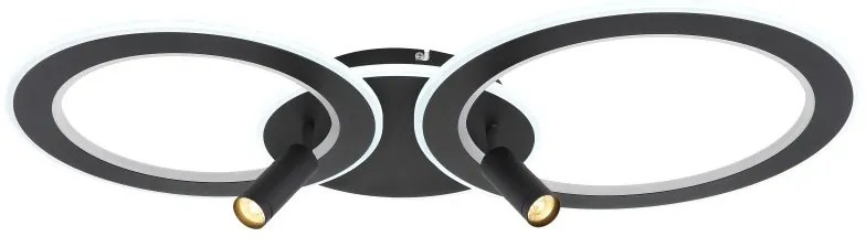 Plafoniera moderna LED RGB si telecomanda MARIAN