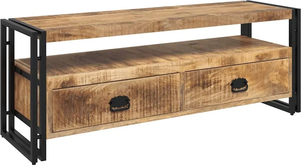 vidaXL Comodă TV, 120 x 35 x 45 cm, lemn masiv de mango