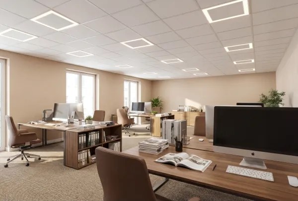 Kanlux 46070 - Cadru LED pentru plafon casetat AVAR LED/32W/230V 3000/4000/6000K 60x60 cm UGR<19