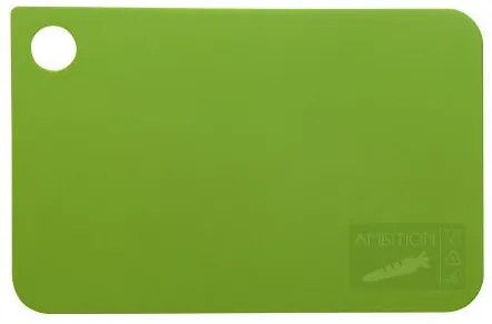 Bord de tocare din plastic, 16x24cm verde