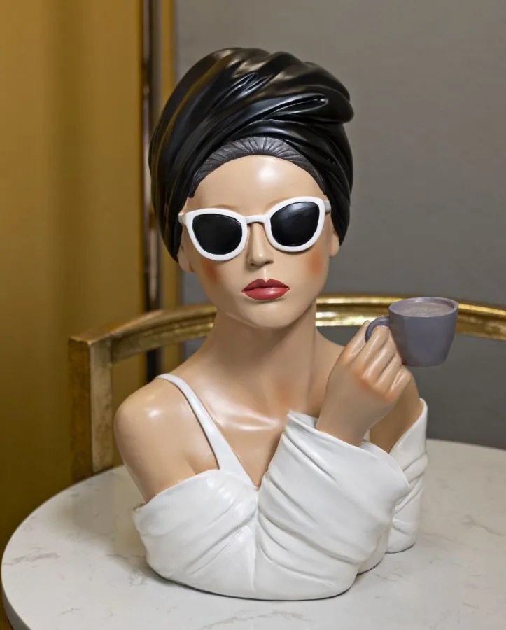 Mauro Ferretti Statueta Donna Paris -A- Cm 20X18,5X27 | Aosom Romania