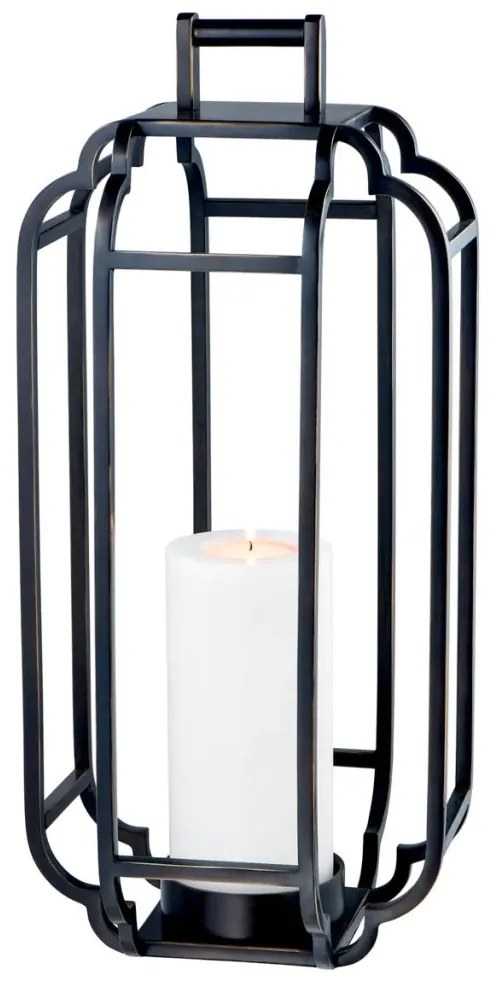 Lampa portabila/ Suport lumanare eleganta Palisades bronz 110527 HZ