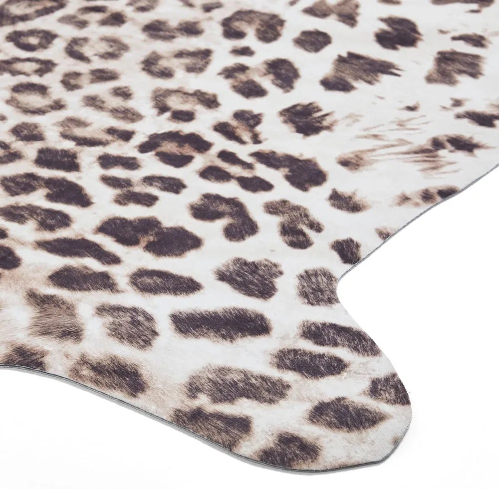 Covor maro/bej 195x155 cm Faux Leopard - Think Rugs