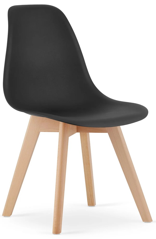 Set de 4 scaune de dining KITO negre