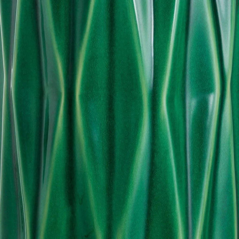Veioza, Lampa de masa LUX, Ceramica, Verde, Amarello