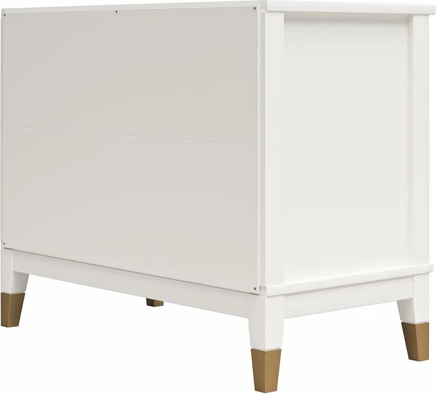 Noptieră albă Westerleigh – CosmoLiving by Cosmopolitan