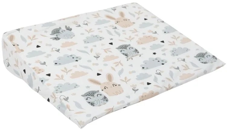 Perna antireflux cu husa bumbac detasabila 30x38 cm Kidizi Forest Friends