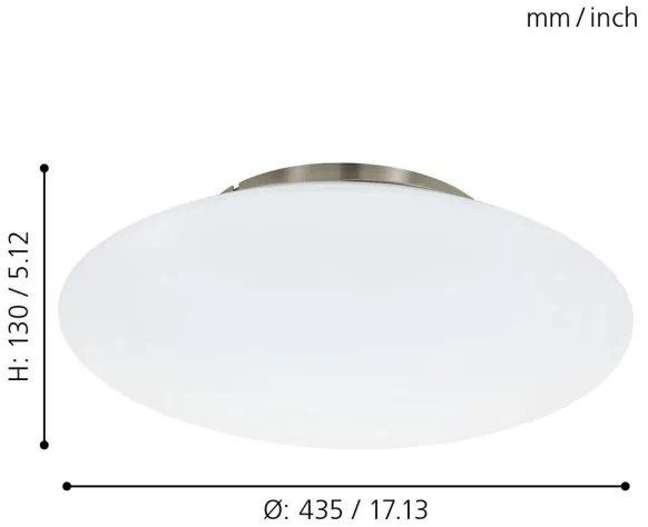 Eglo 97811 - Plafonier LED RGB dimabil FRATTINA-C 1xLED/27W/230V