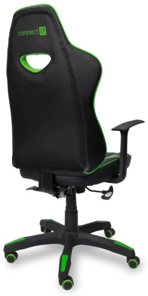 CONNECT IT CGC-0700-GR - Scaun gaming LeMans Pro negru/verde
